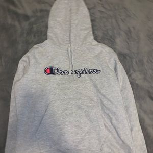 Champion hoodie gray